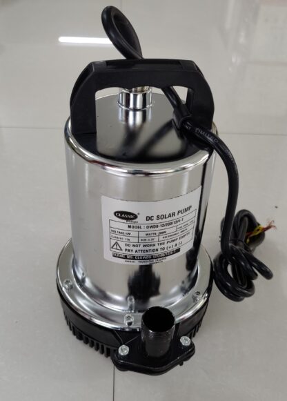DC Solar Openwell Submersible Pump 1"