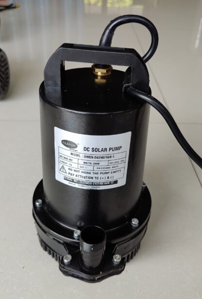 DC Solar Openwell Submersible Pump 1"